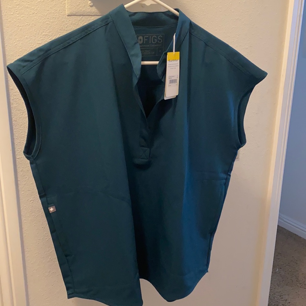 Figs Medium Rafaela Scrub Top